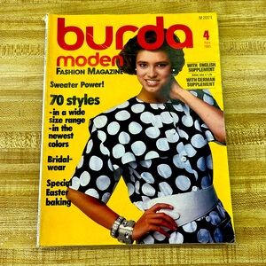 Vintage Burda magazine